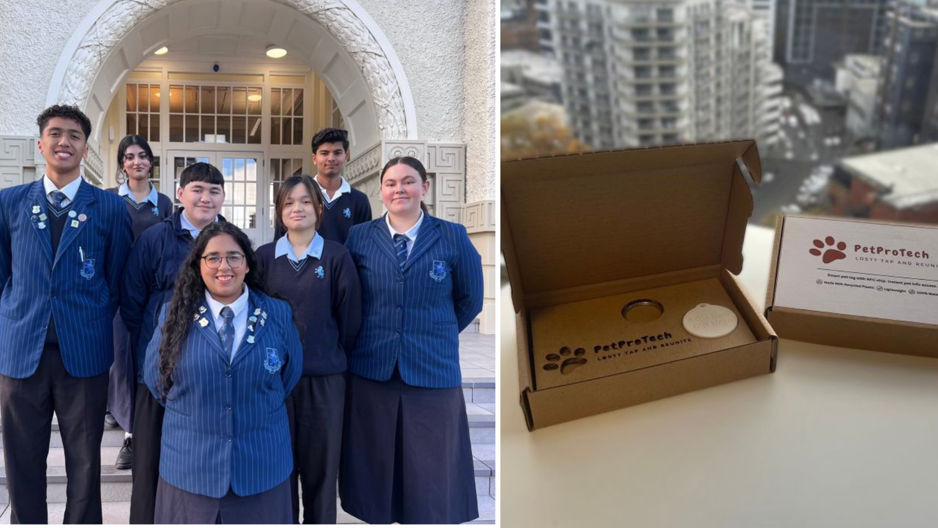 Mt Albert Students Launch PetProTech For Sustainable Pet Safety